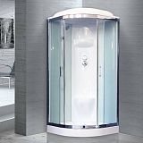 Купить душевая кабина royal bath rb 90hk6-wt-ch, 90*90*217,нп пс, белая задняя стенка в Иваново магазин сантехники Суперстрой