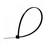 Купить хомут нейлоновый черный 2,5х100 (100шт.), россия в Иваново магазин сантехники Суперстрой