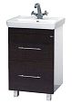 Купить тумба елена - 60 с 2 ящ. венге  направ. с доводчиком ,misty в Иваново магазин сантехники Суперстрой