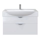 Купить тумба муза-105 подвесная + умывальник, sanstar в Иваново магазин сантехники Суперстрой