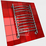 Купить водяной полотенцесушитель k 100*60 1"*1/2 к3 универсальный, двин. в Иваново магазин сантехники Суперстрой