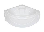 Купить ванна акриловая хатива 1430*1430 с экраном, bas. в Иваново магазин сантехники Суперстрой