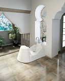 Купить ванна акриловая вуду 120*80*51,radomir. в Иваново магазин сантехники Суперстрой