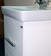 Купить тумба елена - 60  с 2 ящ.  направ. с доводчиком белая,misty. в Иваново магазин сантехники Суперстрой