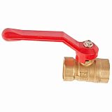 Купить кран шаровый 3/4 г/г ручка, aqualink. в Иваново магазин сантехники Суперстрой