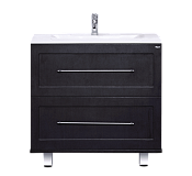 Купить тумба марта-70 тёмный бетон + раковина evva-70 ,misty. в Иваново магазин сантехники Суперстрой