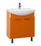 Купить тумба джулия - 75 оранжевая,misty. в Иваново магазин сантехники Суперстрой