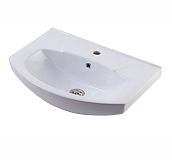 Купить раковина мебельная элеганс 550 белая, киров(rosa). в Иваново магазин сантехники Суперстрой