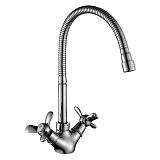 Купить смеситель для кухни q02-75, rossinka. в Иваново магазин сантехники Суперстрой