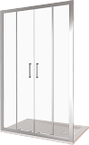 Купить душевое ограждение latte wtw-td-150-c-we, bas. в Иваново магазин сантехники Суперстрой