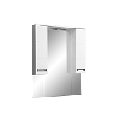 Купить зеркало-шкаф фиора-80/с,stella polar. в Иваново магазин сантехники Суперстрой