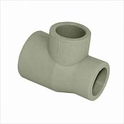 Купить тройник п/п 20*20*25 серый, spk в Иваново магазин сантехники Суперстрой