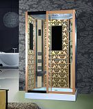 Купить душевая кабина 90*120 ng-7711gl,нп,гм,золото,niagara. в Иваново магазин сантехники Суперстрой