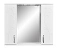 Купить зеркало-шкаф фантазия-80/с белый,stella polar. в Иваново магазин сантехники Суперстрой