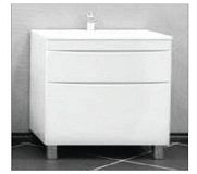 Купить тумба белинда-100 2 ящ белый+ раковина комфорт,stella polar. в Иваново магазин сантехники Суперстрой