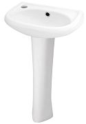 Купить раковина на пьедестале бриз-40 левое отверстие, santek. в Иваново магазин сантехники Суперстрой