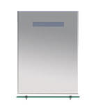 Купить зеркало лика - 60 с полочкой  (свет),misty в Иваново магазин сантехники Суперстрой