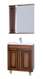 Купить тумба вояж - 70 прямая коричневая,misty. в Иваново магазин сантехники Суперстрой
