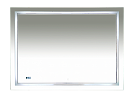 Купить 2 неон - зеркало led 1200х800 сенсор на зеркале (двойная подсветка),misty в Иваново магазин сантехники Суперстрой
