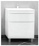 Купить тумба белинда-70 2ящ белый+ раковина слим,stella polar. в Иваново магазин сантехники Суперстрой