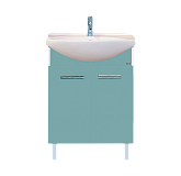 Купить тумба джулия - 65  голубая, misty. в Иваново магазин сантехники Суперстрой