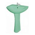 Купить раковина на пьедестале виктория крап на салатовом, перелив,воротынск. в Иваново магазин сантехники Суперстрой