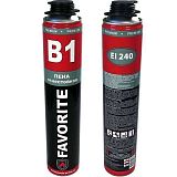 Купить пена монтажная favorite огнестойкая 870 мл, россия. в Иваново магазин сантехники Суперстрой