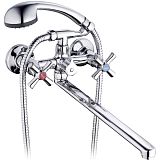 Купить смеситель для ванны с душем qmт7-b722, g-lauf. в Иваново магазин сантехники Суперстрой