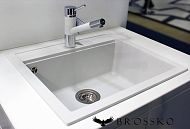 Купить мойка композитная gaspare 328(песок), brossko. в Иваново магазин сантехники Суперстрой