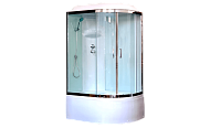 Купить душевая кабина royal rb 8120bk6-wt-ch,l вп,пс,белая задняя стенка. в Иваново магазин сантехники Суперстрой