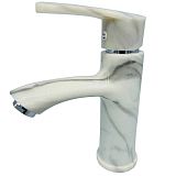 Купить смеситель для раковины pl1003-26, пластик, серый мрамор, fashum. в Иваново магазин сантехники Суперстрой