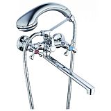 Купить смеситель для ванны с душем qml-827, g-lauf. в Иваново магазин сантехники Суперстрой