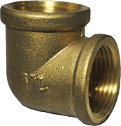 Купить уголок  латунь 1 г/г,китай. в Иваново магазин сантехники Суперстрой