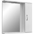 Купить зеркало-шкаф концепт-70/с правое белый,stella polar. в Иваново магазин сантехники Суперстрой