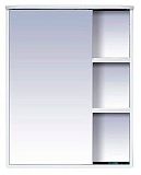 Купить зеркало-шкаф венера - 60 левое со светом, белое,misty. в Иваново магазин сантехники Суперстрой
