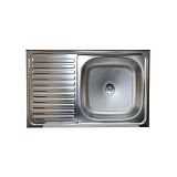 Купить мойка накладная 80*50 (0,4мм) правая, турция. в Иваново магазин сантехники Суперстрой