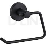 Купить держатель для туалетной бумаги черный d241111, d-lin. в Иваново магазин сантехники Суперстрой