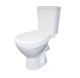 Купить компакт-унитаз соло люкс микролифт, rosa. в Иваново магазин сантехники Суперстрой