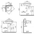 Купить раковина s50 (5306b003-0999) угловая, белый (40см), vitra. в Иваново магазин сантехники Суперстрой