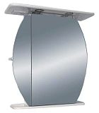 Купить зеркало-шкаф шар-60 левое, свет, misty. в Иваново магазин сантехники Суперстрой