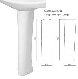 Купить пьедестал биц 1wh110595 , santek. в Иваново магазин сантехники Суперстрой