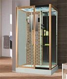 Купить душевая кабина 120*82 ng-7713gl нп,золото,г/м,niagara . в Иваново магазин сантехники Суперстрой