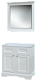 Купить тумба герда - 80 белая эмаль + раковина,misty. в Иваново магазин сантехники Суперстрой