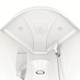 Купить душевая кабина domani spa elegance 99 high 90*90  вп пс в Иваново магазин сантехники Суперстрой