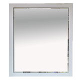 Купить зеркало анна - 80 белая матовая эмаль,misty в Иваново магазин сантехники Суперстрой