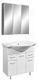 Купить тумба концепт-80 белый 2 ящ+раковина эрика,stella polar. в Иваново магазин сантехники Суперстрой