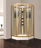 Купить душевая кабина 100*100 ng-7717g нп,пс,гм,золото,niagara. в Иваново магазин сантехники Суперстрой