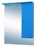 Купить зеркало-шкаф мисти-50 правое, голубое, misty. в Иваново магазин сантехники Суперстрой
