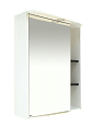 Купить зеркало-шкаф венера - 60 левое со светом комбинированное, misty. в Иваново магазин сантехники Суперстрой