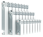 Купить радиатор биметаллический в500 12 сек, rifar в Иваново магазин сантехники Суперстрой